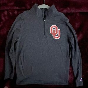 Champion Boys Charcoal Zip-Up Jacket with Logo